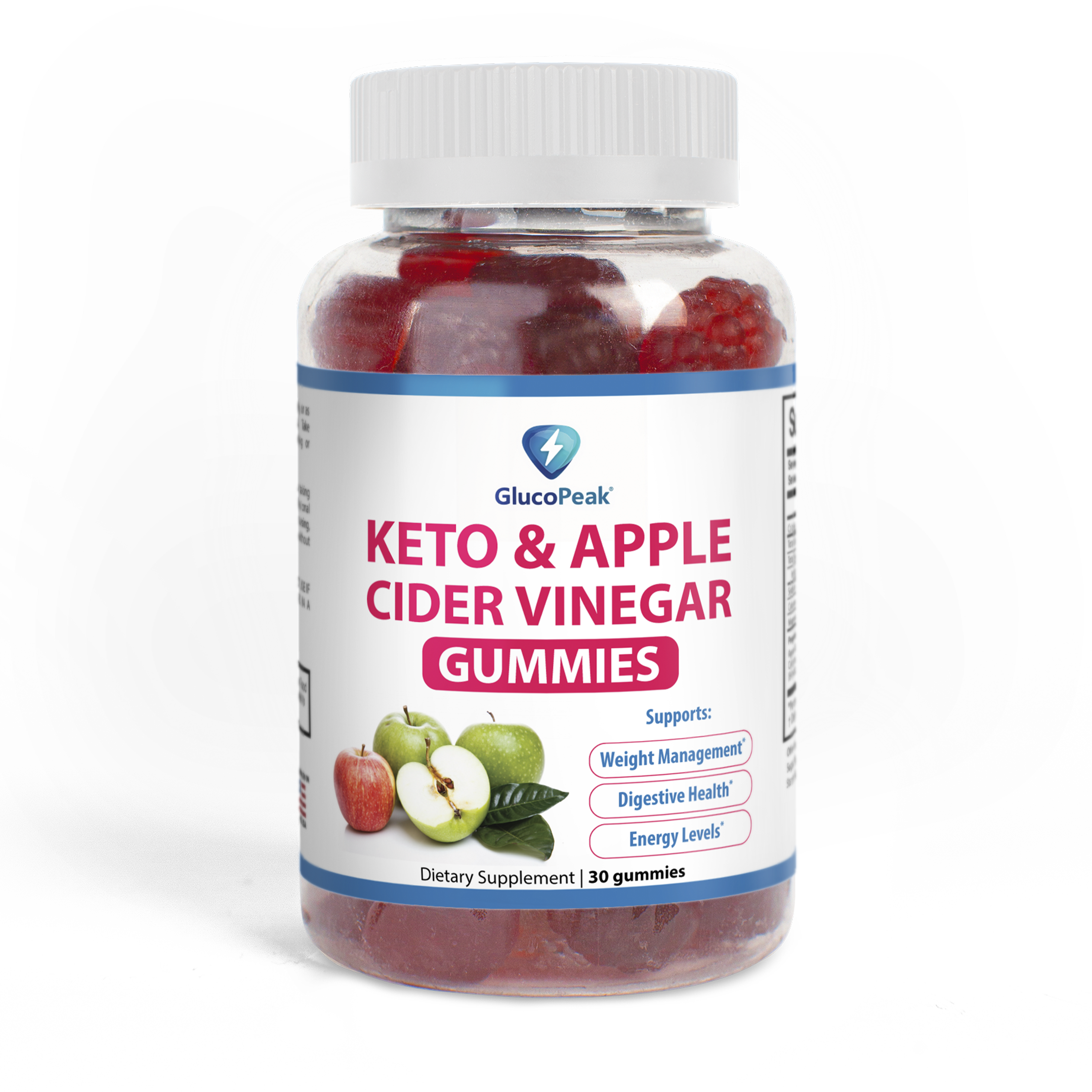 GlucoPeak Keto and Apple Cider Vinegar Gummies