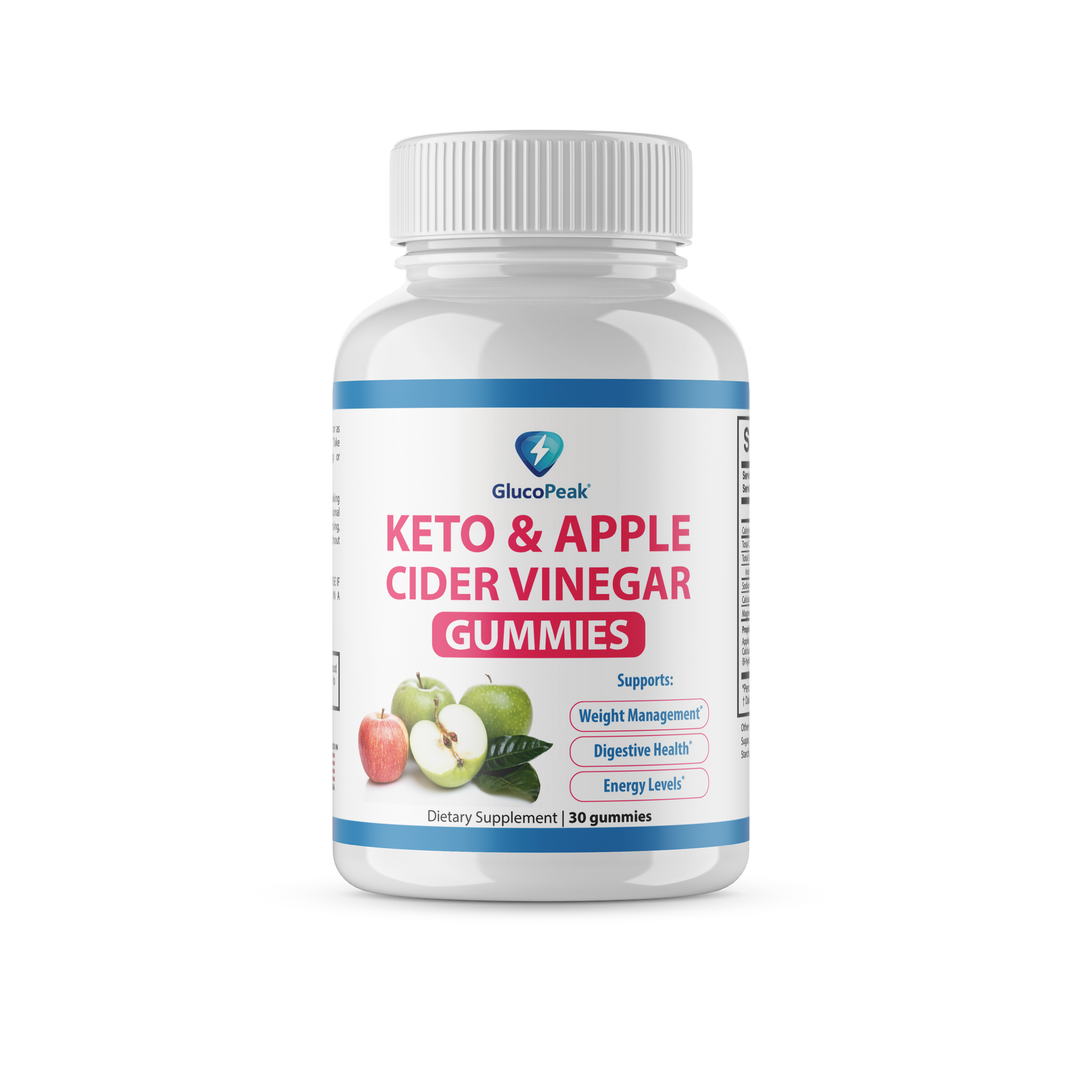 GlucoPeak Keto and Apple Cider Vinegar Gummies